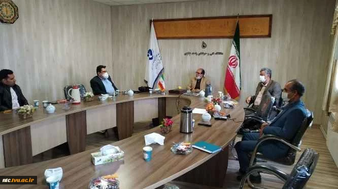 بازدید مدیر گروه رشته ساخت و تولید دانشکده مهندسی مکانیک دانشگاه تهران از دانشکده های فنی و کشاورزی نیشابور 2